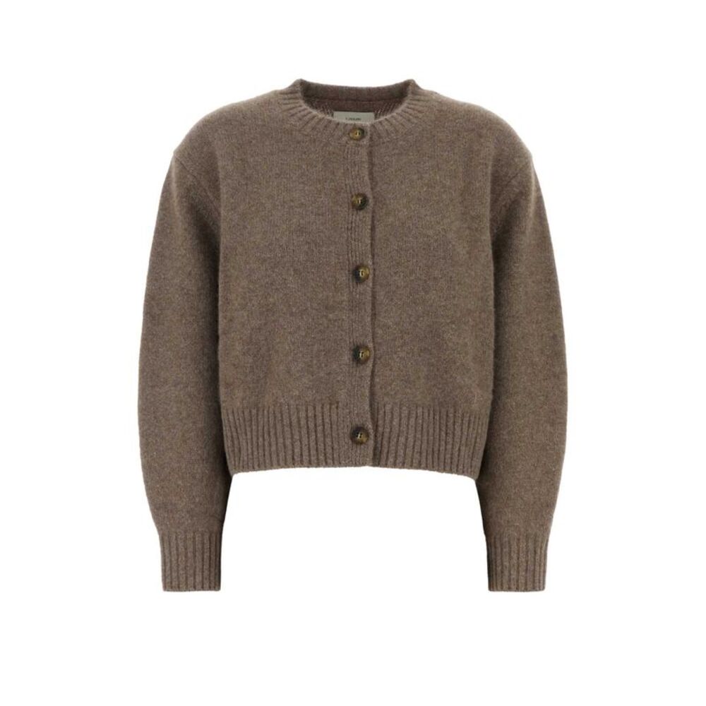 Loulou De Saison Women Mud Wool Blend Remus Cardigan